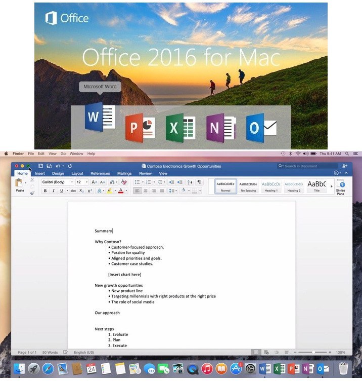 Mac Microsoft Office 2011 Vs 2016